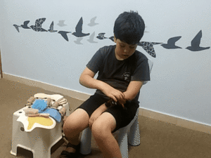 תרגול בויסות חושי , חוש המגע . תרגיל מספר 3